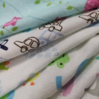 Plain Printing 100% Cotton Baby Woven Soft Feel Flannel Fabrics,High Quality Muslin Fabric For Baby Blanket For Custom